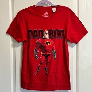 NWT Disney The Incredibles unisex Shirt Adult size Small